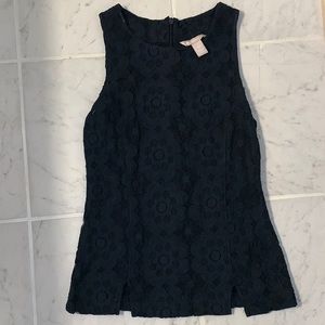 Navy blue Banana Republic top